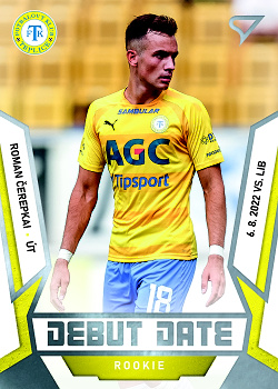 Roman Cerepkai Teplice SportZoo FORTUNA:LIGA 2022/23 2. serie Debut Date Rookie #DR-24
